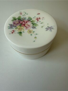 Royal Doulton Summer Bouquet Marked Porcelain Dish - Brown Script